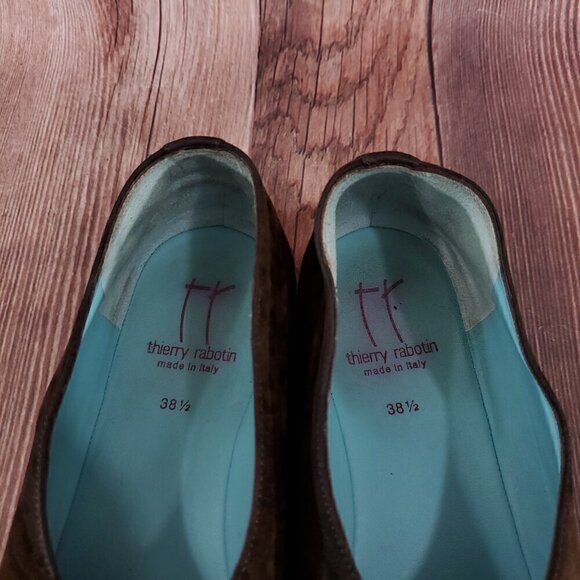 *FLAW* Thierry Rabotin Womens Size 8 Leopard Print Loafer Flats Shoes - Picture 14 of 14